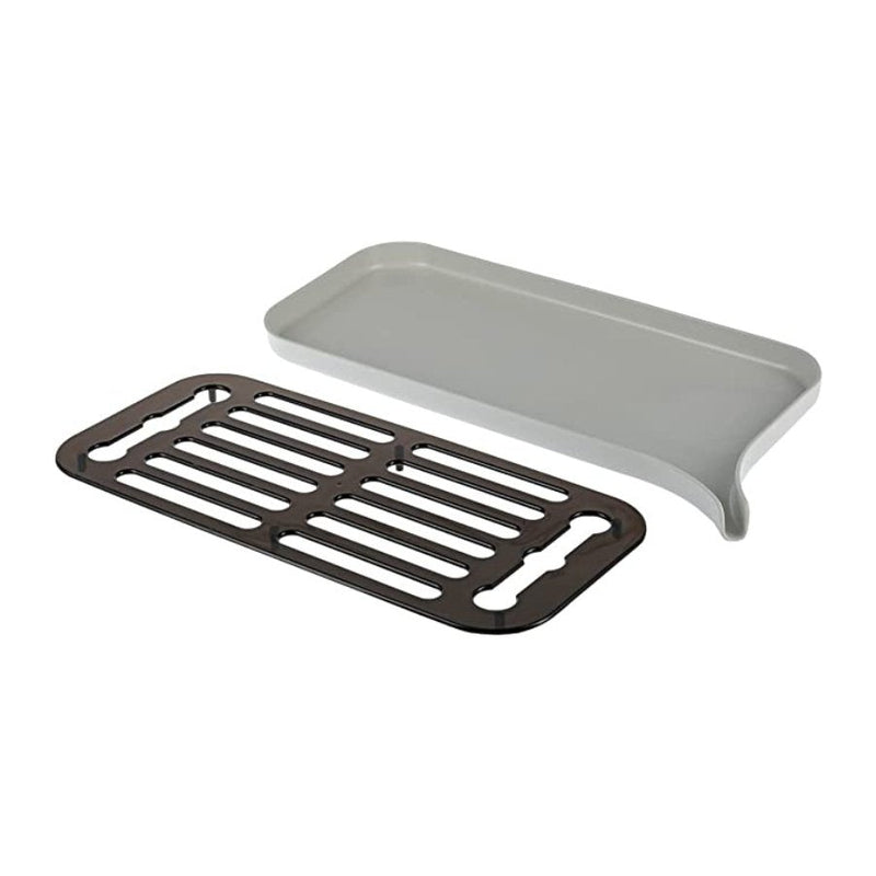 Polypropylene Plastic Tray Rack Cum Drainer, Multi Colors - Cupindy