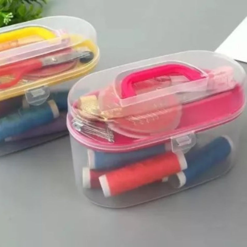 Portable Sewing Kit Box Set Small Household - Cupindy