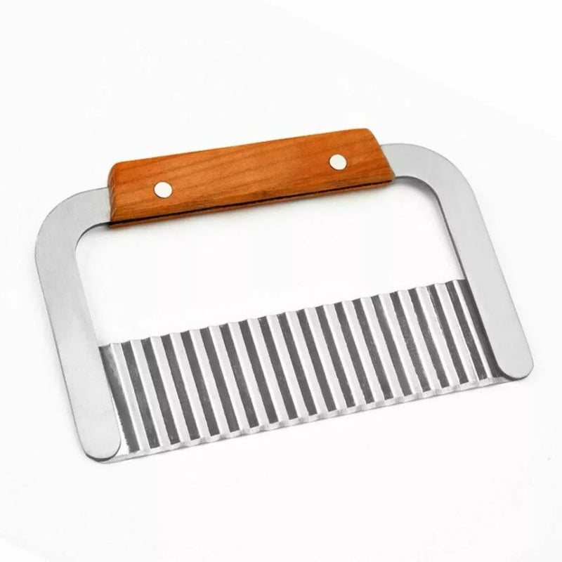 Potato Crinkle Cutter Tool, Stainless Steel Creative Wave - Cupindy