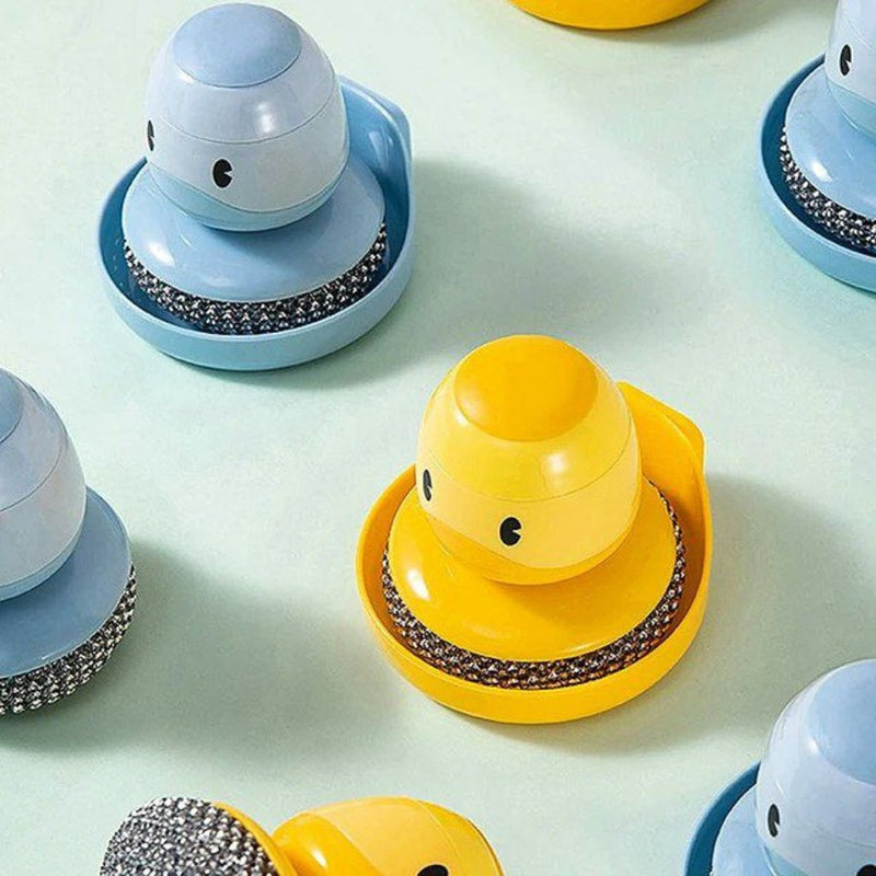 Protect Hands Ducks Handle Washing Brush with Holder - Multi Colors - Cupindy