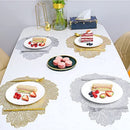 PVC Leaf Shaped Placemats - 1 Piece - Cupindy