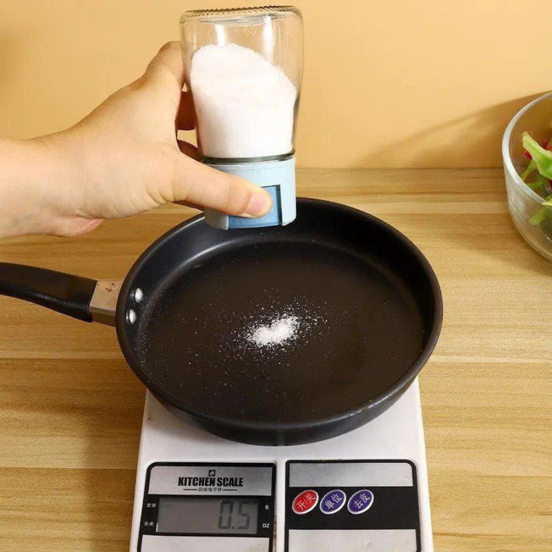 Quantitative Salt Shaker Push Type Salt Control Bottle - Cupindy