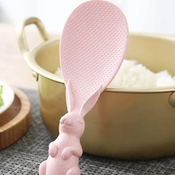Rice Spoon Animal Shape Stand Rice Cooker Spoon Creative Non-Stick - Cupindy