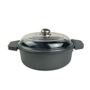Risoli - CASSEROLE WITH LID BLACKPLUS - 32 cm - Cupindy