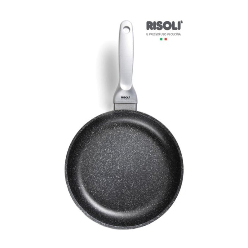 RISOLI GRANITO FRYING PAN, Grey, 24 cm - Cupindy