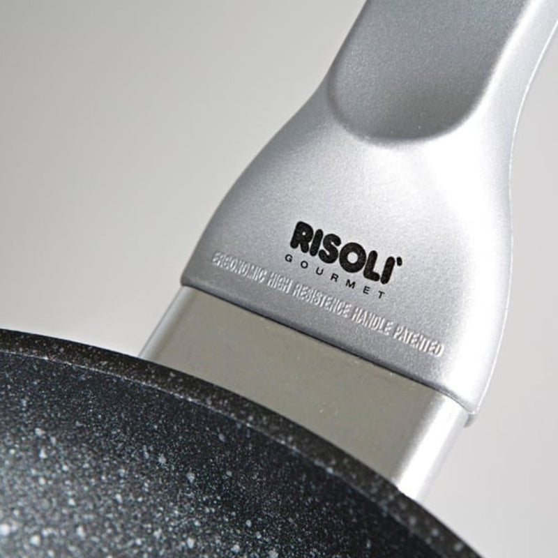 RISOLI GRANITO FRYING PAN, Grey, 24 cm - Cupindy