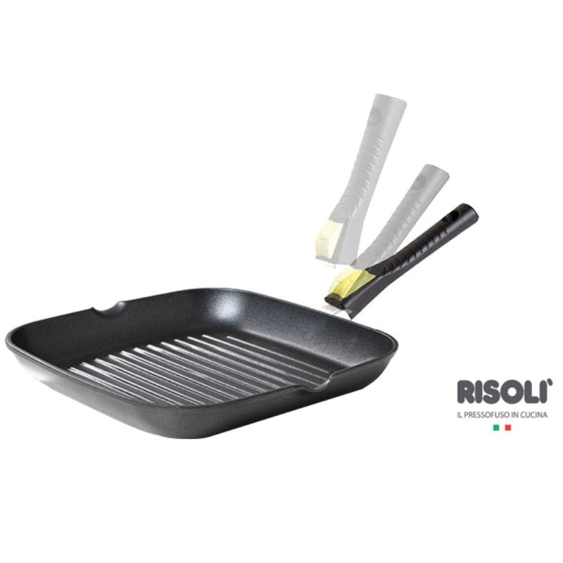 RISOLI - Grill With Removable Handle - 26 cm - Cupindy