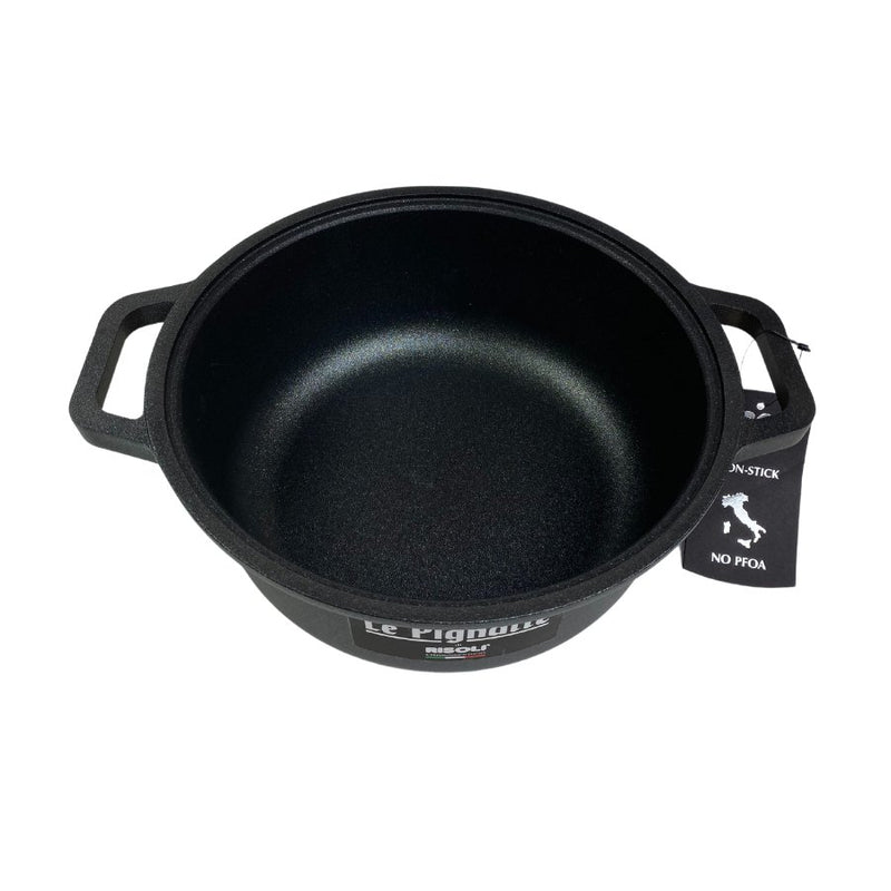 Risoli - LE PIGNATTE® INDUCTION COCOTTE CASSEROLE WITH LID - 24 cm - Cupindy