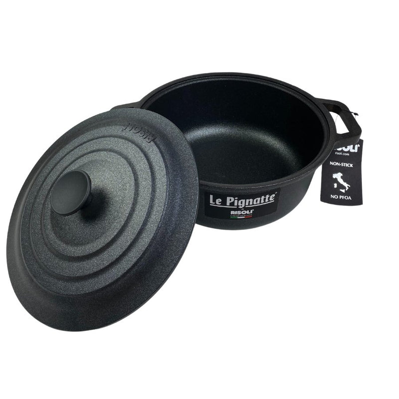 Risoli - LE PIGNATTE® INDUCTION COCOTTE CASSEROLE WITH LID - 24 cm - Cupindy