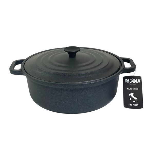 Risoli - LE PIGNATTE® INDUCTION COCOTTE CASSEROLE WITH LID - 28 cm - Cupindy
