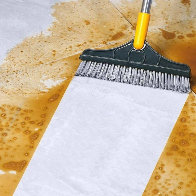 Rotating Cleaning Floor Scrub Brush for Bathroom & Kitchen Long Handle - Cupindy