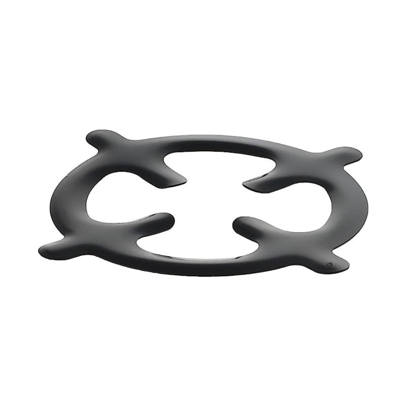 Round Metal Coffee Pot Holder, 16 cm - Black - Cupindy