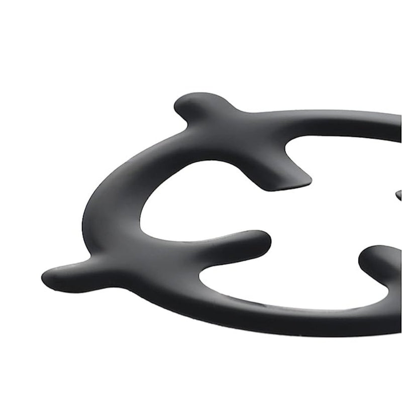 Round Metal Coffee Pot Holder, 16 cm - Black - Cupindy