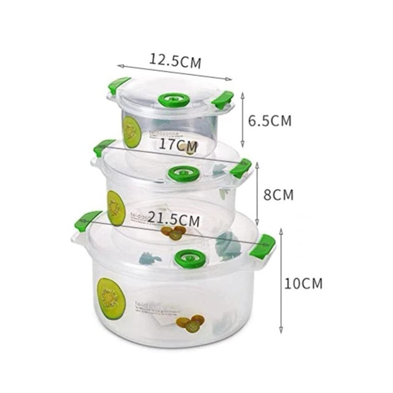 Round Refrigerator Set of Three Boxes - Cupindy