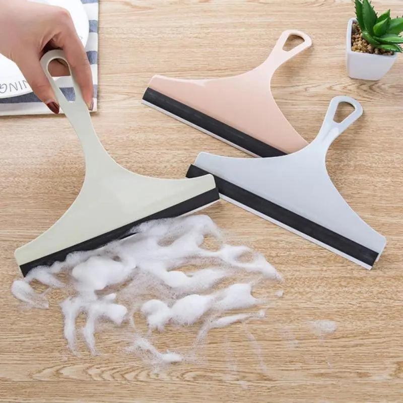 Rubber Bathroom Shower Screen Glass Window Cleaner - Cupindy