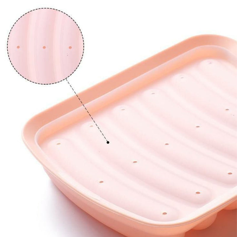 Sausage Mold, Non-Stick Hotdog Pan 6 Cavity - Cupindy