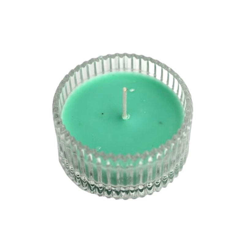 Scented Candle In Glass Box - 1 Piece - Random Colors - Cupindy