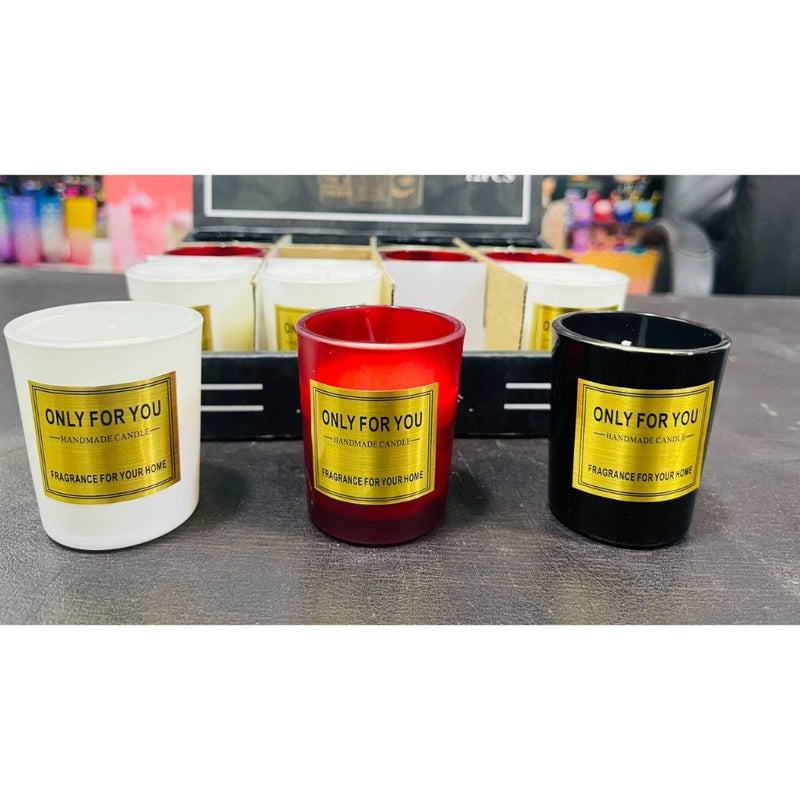 Scented Candle In Glass Cup - 1 Piece - Cupindy