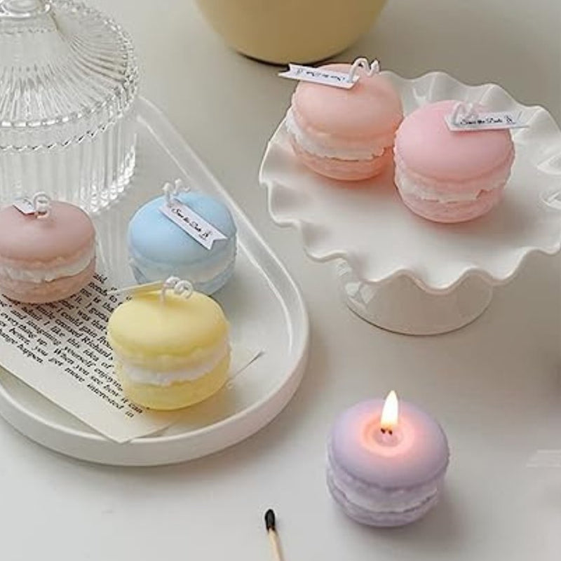 Scented Candle Set, Donut Shape Cute Handmade - 1 Piece - Cupindy