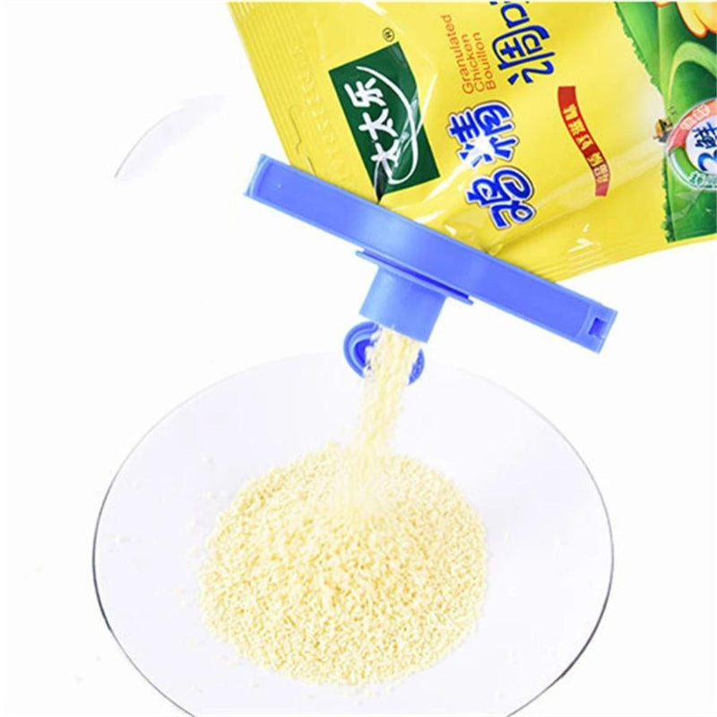 Sealing Clip Pour Food Storage Bag Clip With Discharge Nozzle - Cupindy