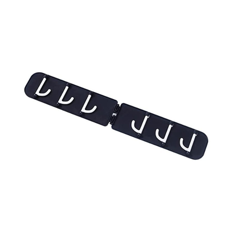 Seamless 6-row Corner Hook - Multi Colors - 1 Piece - Cupindy