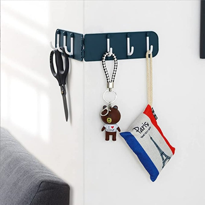 Seamless 6-row Corner Hook - Multi Colors - 1 Piece - Cupindy
