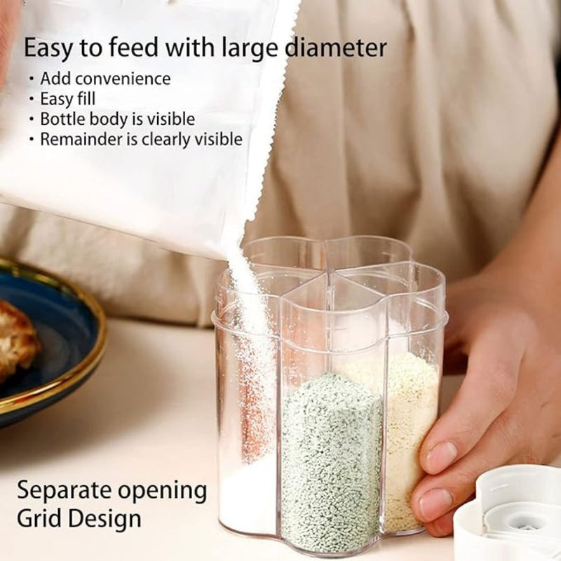 Seasoning Bottle 5 In 1 Spice Jar - Cupindy