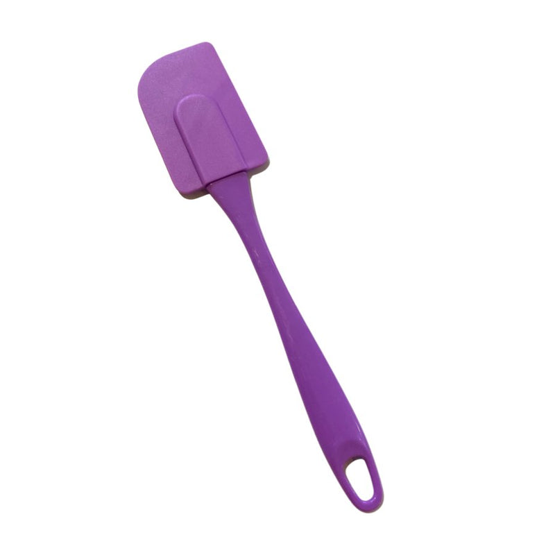 Set Of 2 Pcs Silicone Brush And Spatula Set, Multi Color - Cupindy