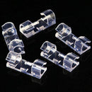 Set of 20 Self-Adhesive Cable Clips Organizer - Cupindy