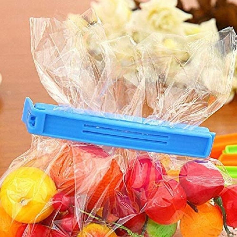 Set of 25 Kitchen Storage Food Snack Seal Sealing Bag Clips (Medium and Large) - Cupindy