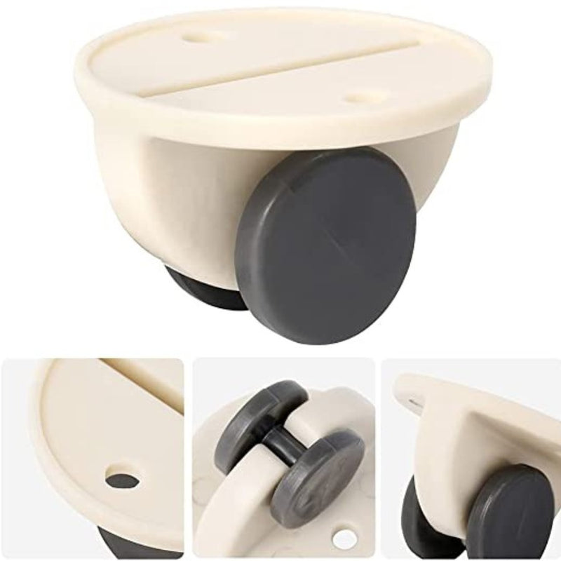 Set of 4 Pieces Adhesive Caster - Cupindy