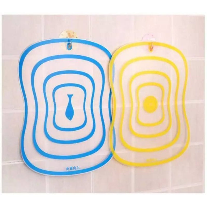 Set of 4 Transparent Cutting Board Kitchen Cutting Board Rolling Face - Cupindy