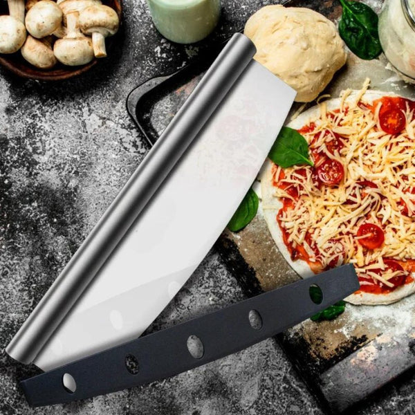 Sharp Stainless Steel Pizza Cutter - Cupindy