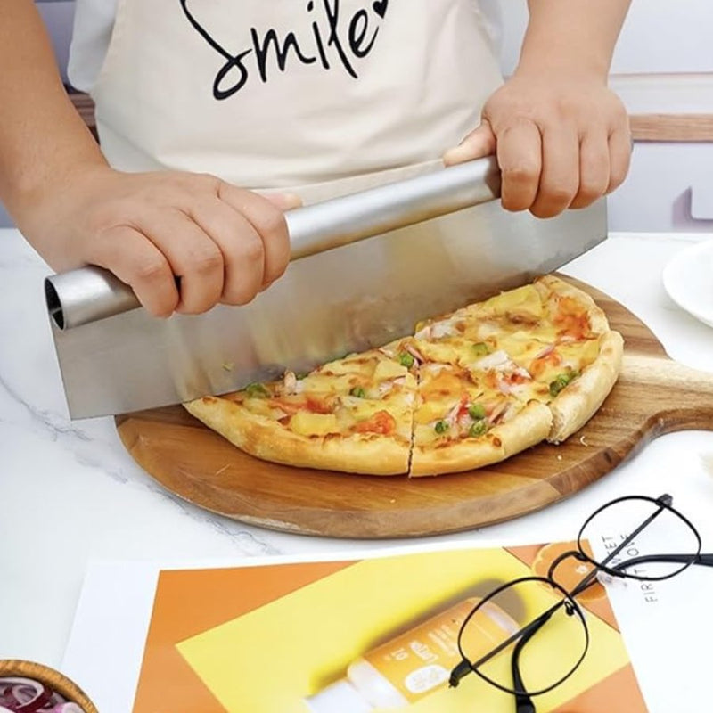 Sharp Stainless Steel Pizza Cutter - Cupindy