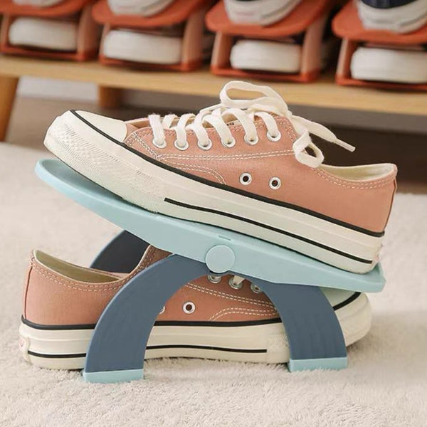 Shoe Rack Adjustable U-shaped Shoe Rack Household Storage Shoes - Cupindy