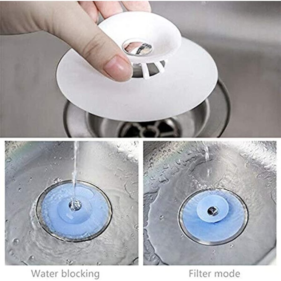 Shower Drain Stopper - Silicone Bathtub - Multi Colors - Cupindy