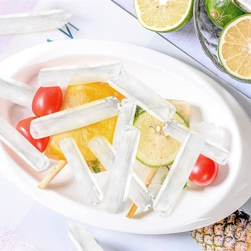 Silicon Ice Tray with External Plastic Case - Multi Colros - Cupindy