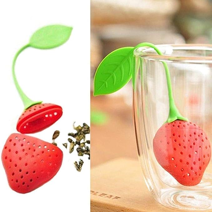 Silicon Tea Infuser/Strainers (Fruits Shapes) - Cupindy