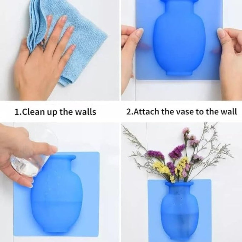 Silicone Additive Sticky Vases - Cupindy