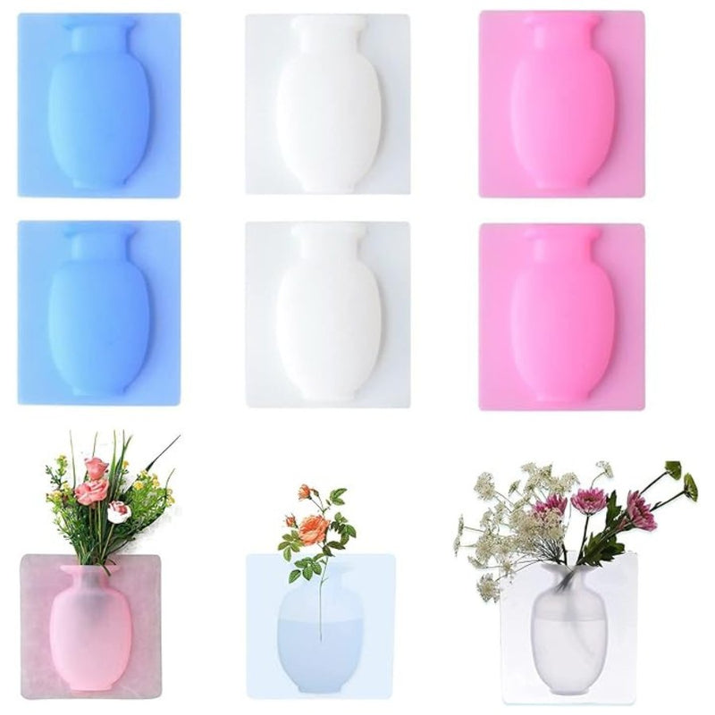 Silicone Additive Sticky Vases - Cupindy