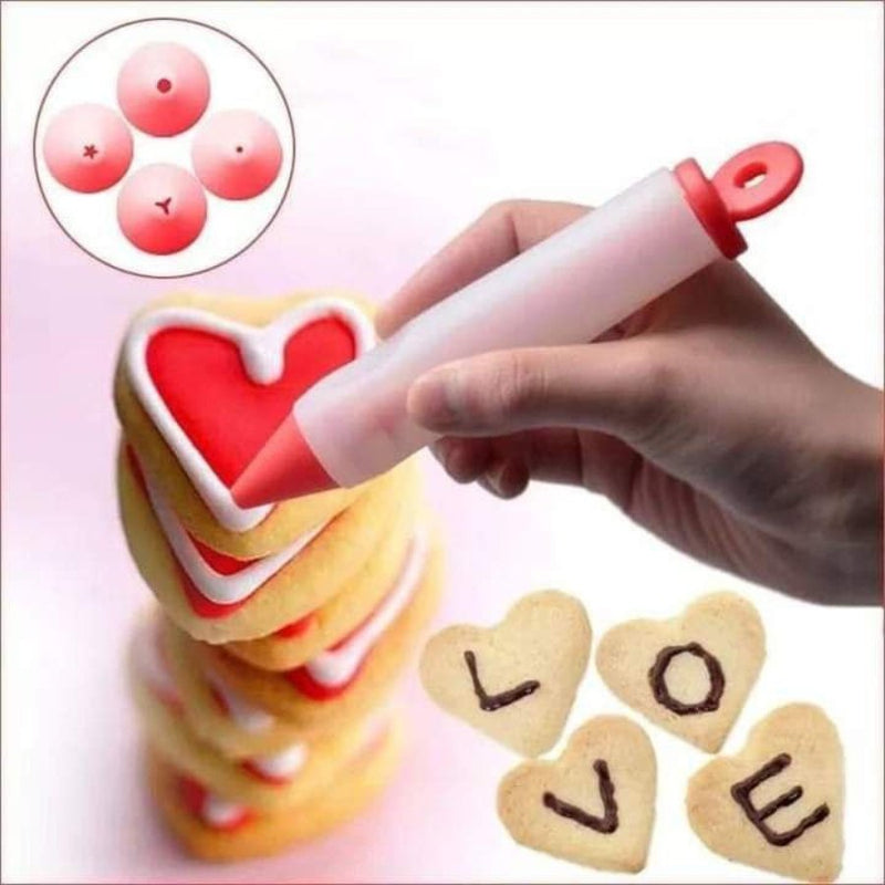 Silicone Decorating Pen - Multi Colors - Cupindy