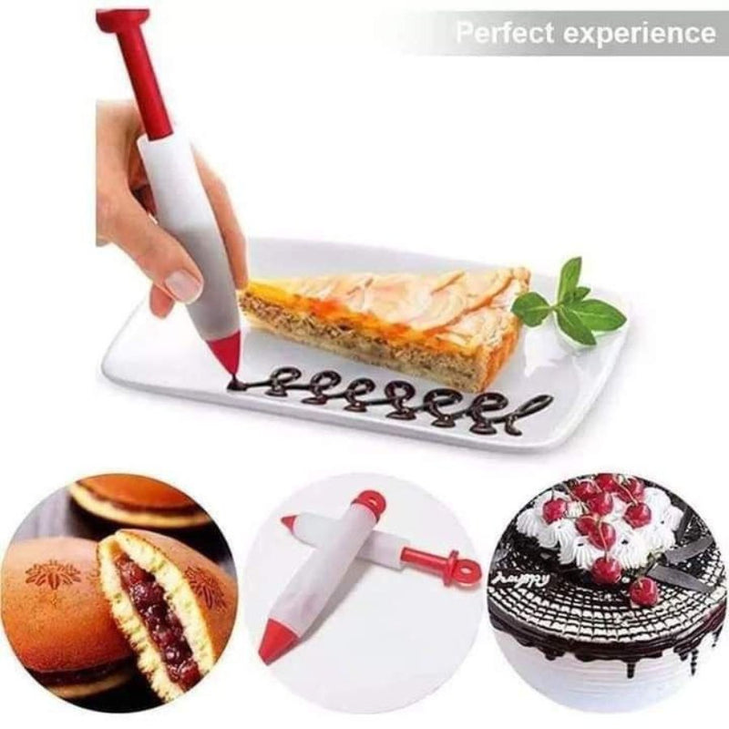 Silicone Decorating Pen - Multi Colors - Cupindy