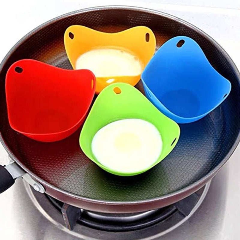 Silicone Egg Mold - 1 Piece - Multi Colors - Cupindy