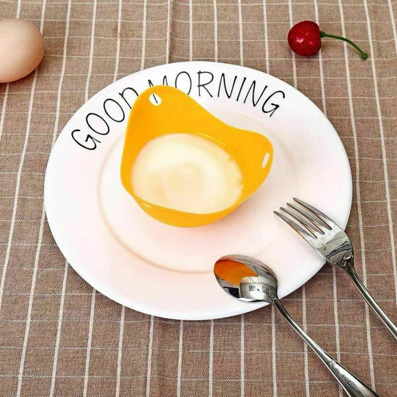 Silicone Egg Mold - 1 Piece - Multi Colors - Cupindy