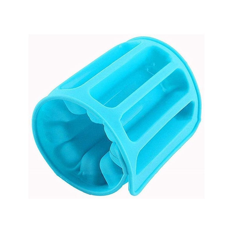 Silicone Ice Cube Mold With 10 Slots For Kitchen - Multi Colors - Cupindy