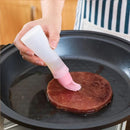 Silicone Oil Bottle Brush with Lid - 1 Piece - Multi Colors - Cupindy