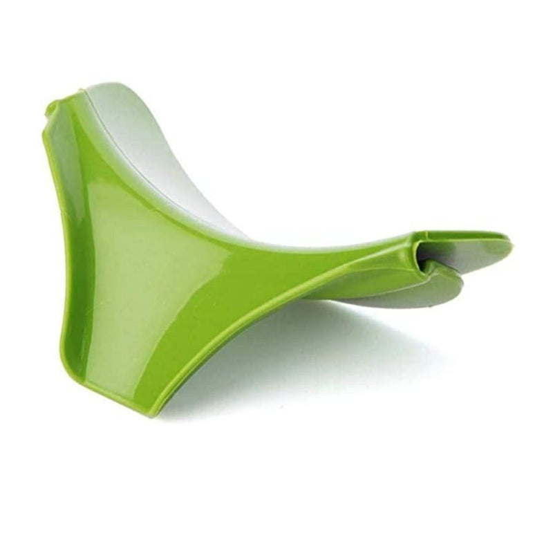 Silicone Pour Spout Funnel - Green - Cupindy