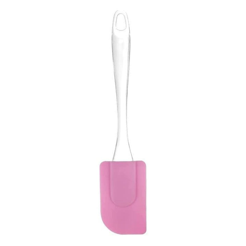 Silicone Spatula With Plastic Handle - Multi Colors - Cupindy