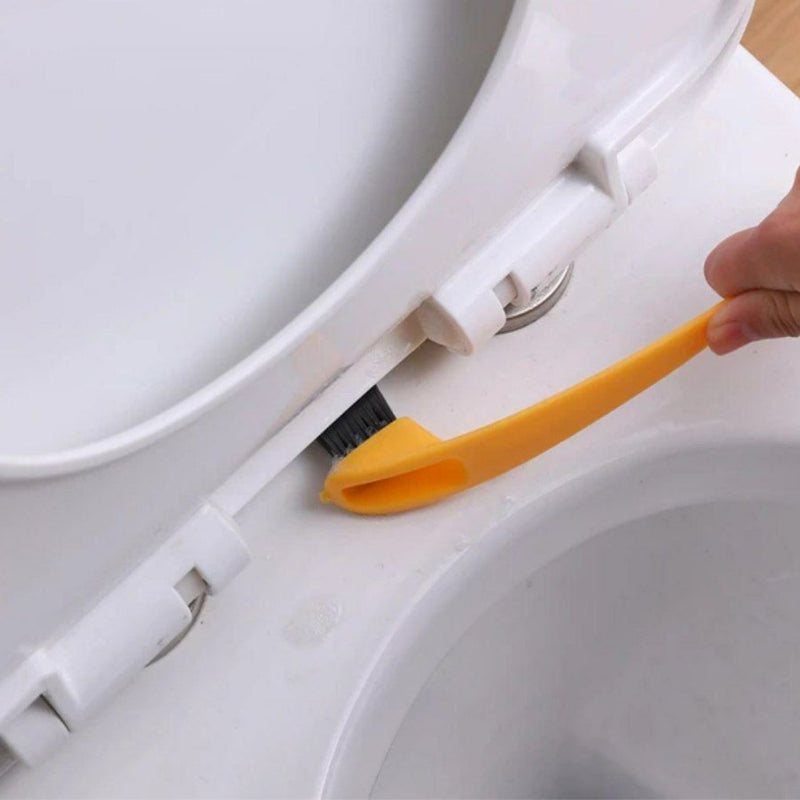 Silicone Toilet Long Brush - Multi Colors - Cupindy