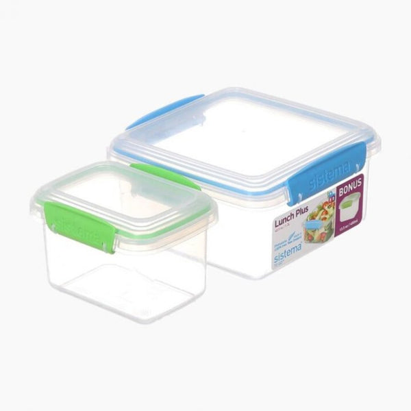 Sistema Lunch Plus 1.2 L + Bonus 400 ml Food Container - Multi Colors - Cupindy